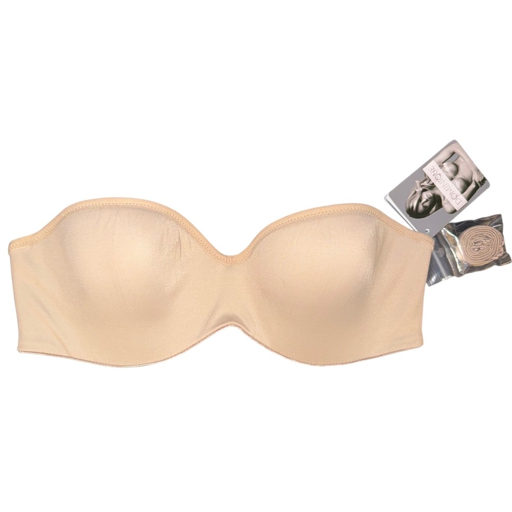 Dominique Noemi strapless Backless Bra Nude 38B New With Tags and Straps
